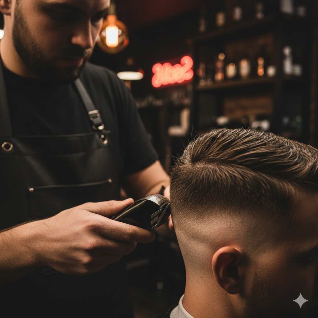 Skin Fade at 207 Barbershop